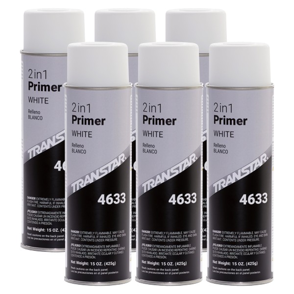 thumbnail interactive-video image 1 of Transtar 4613 2-in-1 Black Primer & Sealer - 15 Oz Aerosol (Case Of 6 Cans) Free Shipping 1 of 6