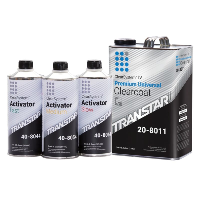 TRANASTAR 8011 CLEARSYSTEM CLEARCOAT KIT