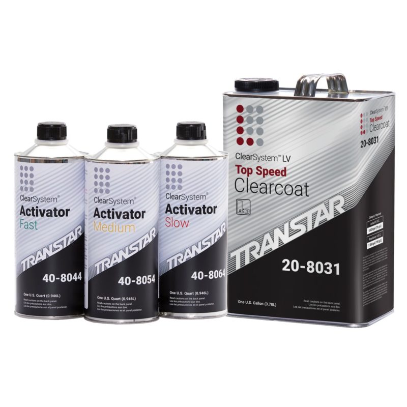 TRANSTAR 8031 CLEARSTYSTEM CLEARCOAT KIT