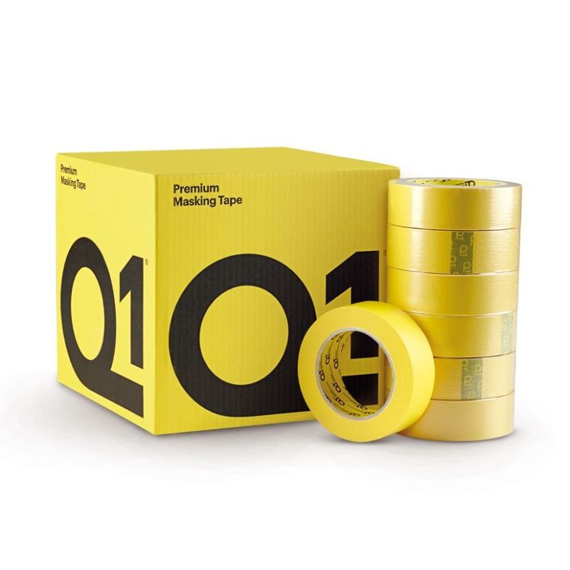 Q1 PREMIUM AUTOMOTIVE YELLOW TAPE 1.5" MT136